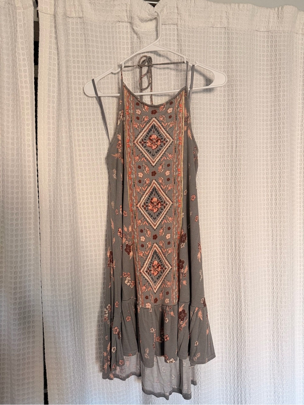 O'Neill Gray Floral Sundress
